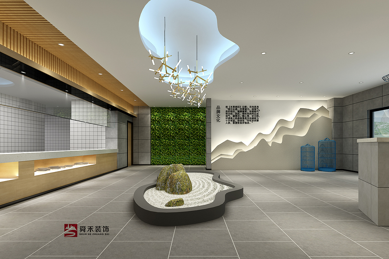 淄博品牌餐厅时尚餐厅装修设计