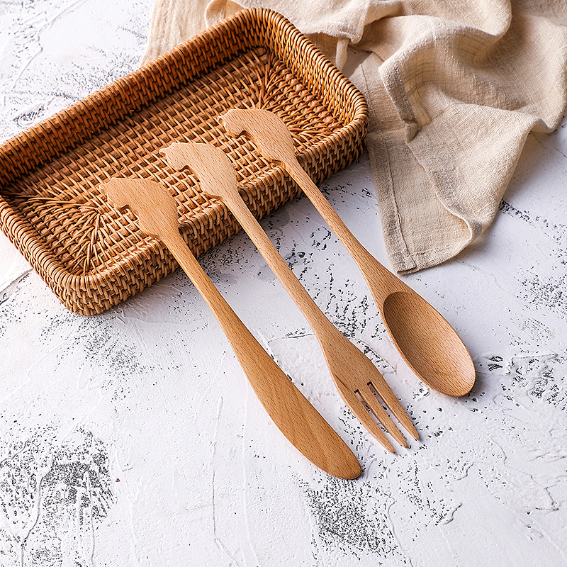 木质餐具拍摄（图ZMjYxODI4NjQw） - 产品摄影 - 站酷设计师糖油果子no1原创素材 - 站酷ZCOOL