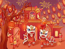 牛年新春之牛氣沖天