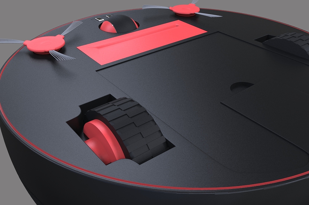 練習(xí)作品-智能家居 掃地機(jī)器人空氣凈化機(jī)（圖ZMTAxNzI1OTI4） - 電子產(chǎn)品 - 站酷設(shè)計(jì)師晨楓設(shè)計(jì)原創(chuàng)素材 - 站酷ZCOOL