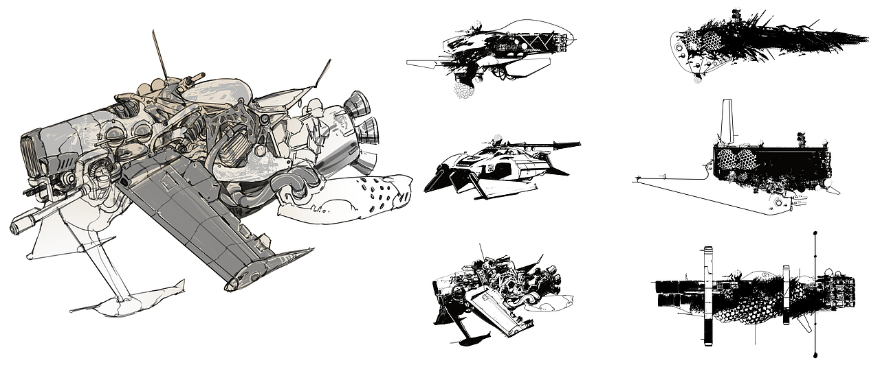 最近的设计练习（图ZMTc4NTE2MTE2） - 概念设定 - 站酷设计师乔安CG原创素材 - 站酷ZCOOL