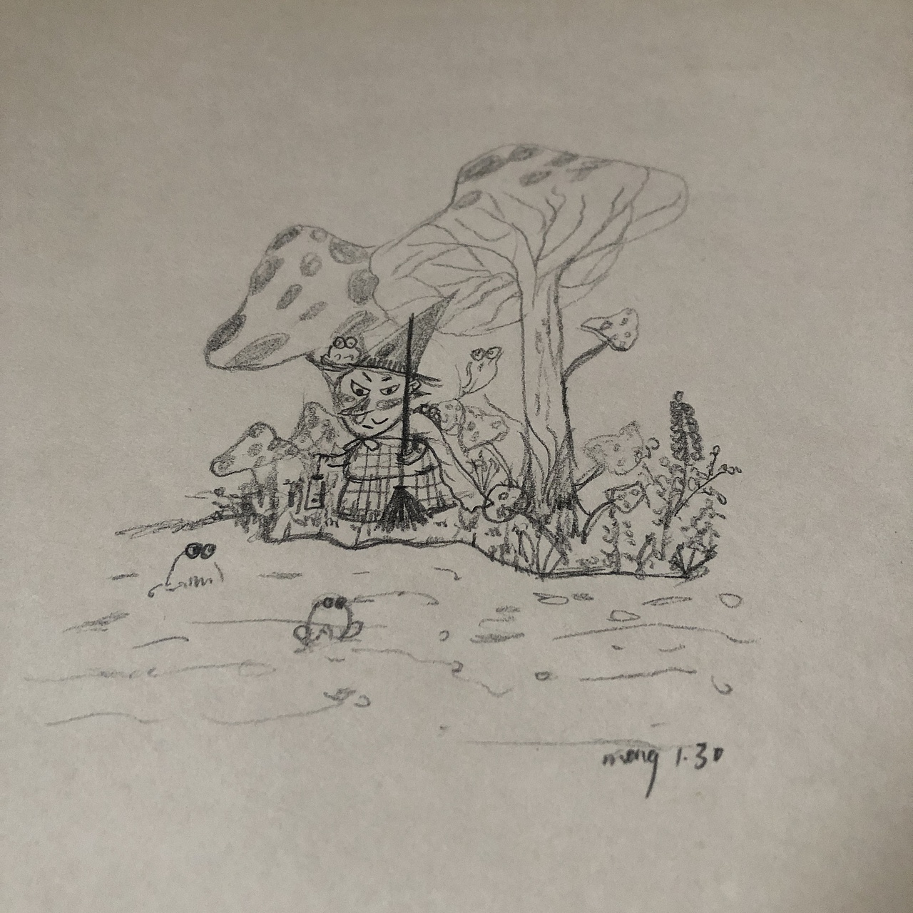 1月临摹小场景（图ZMjQxNzgwNDA0） - 儿童插画 - 站酷设计师李拜天气原创素材 - 站酷ZCOOL