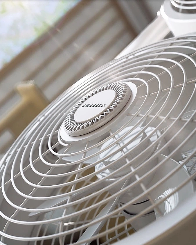 艾曼达三头循环风扇CG动画