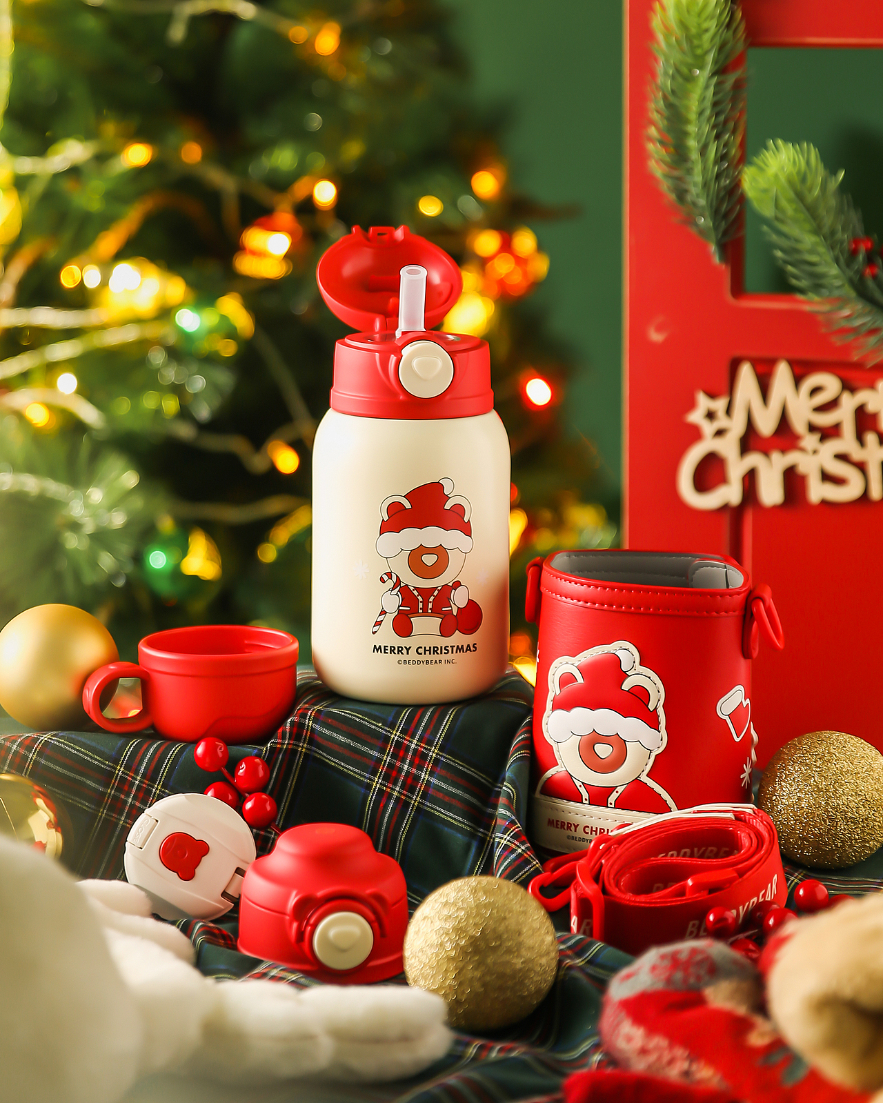 圣诞保温杯（图ZMzI0NzgyODMy） - 产品摄影 - 站酷设计师预览摄影阿毛原创素材 - 站酷ZCOOL