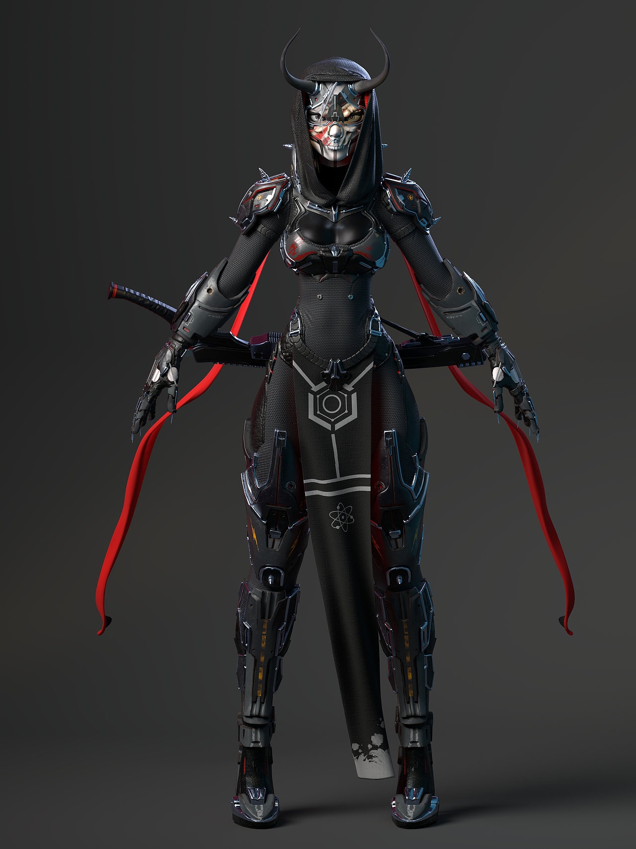 然后进Maya展UV再进Pt制作贴图 再回到Maya的Arnold渲染