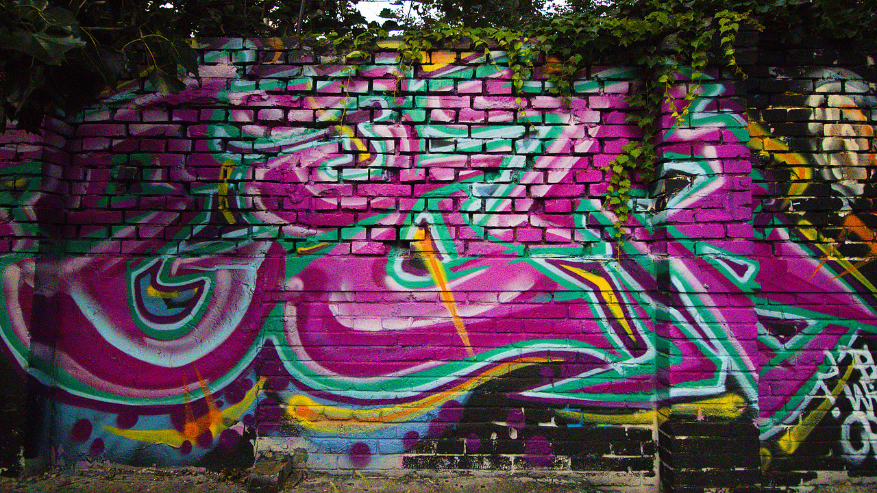 北京今日美术馆街区涂鸦（图ZMTMzMjE2NTgw） - 风光摄影 - 站酷设计师梦醒时分sr原创素材 - 站酷ZCOOL