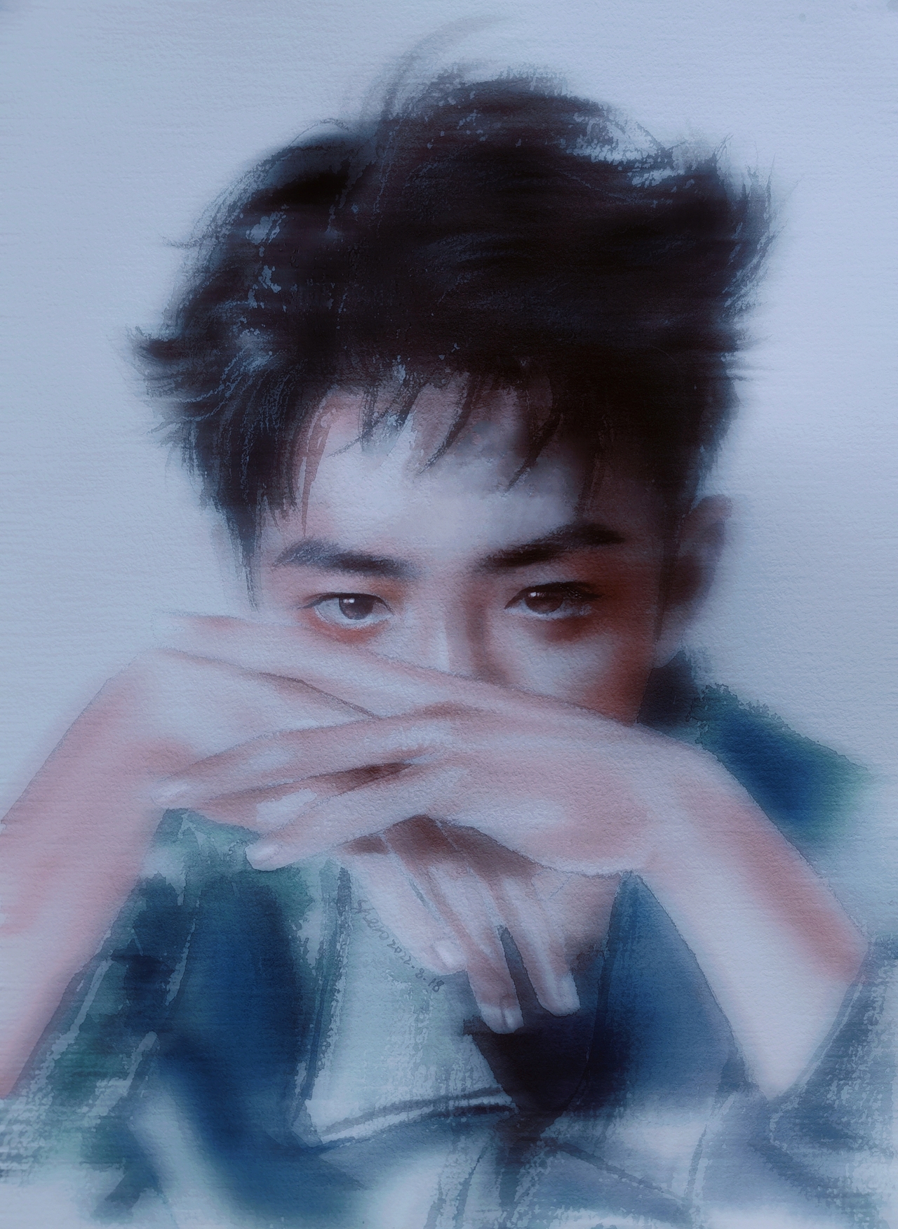 2024画画合集（肖战篇）（图ZMzgzNDU4OTA0） - 艺术插画 - 站酷设计师Shero刘原创素材 - 站酷ZCOOL