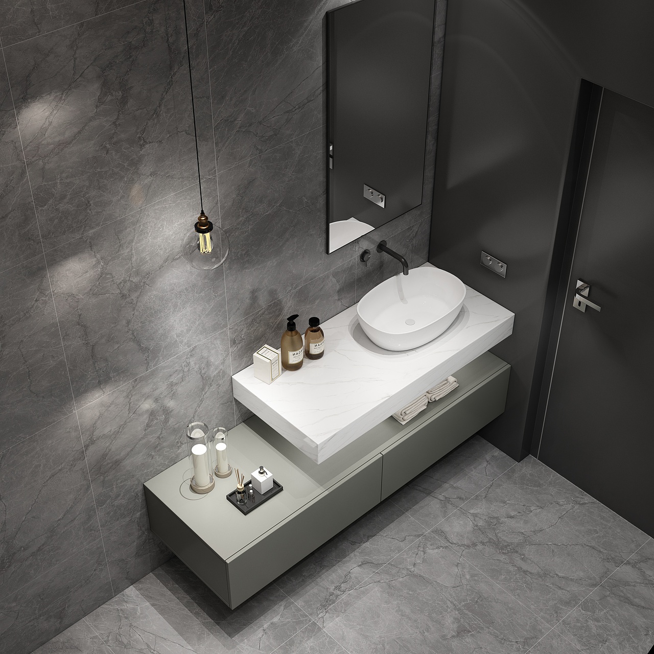 《浴室柜》（图ZMTU4OTIwNTQw） - 生活用品 - 站酷设计师西大小白原创素材 - 站酷ZCOOL