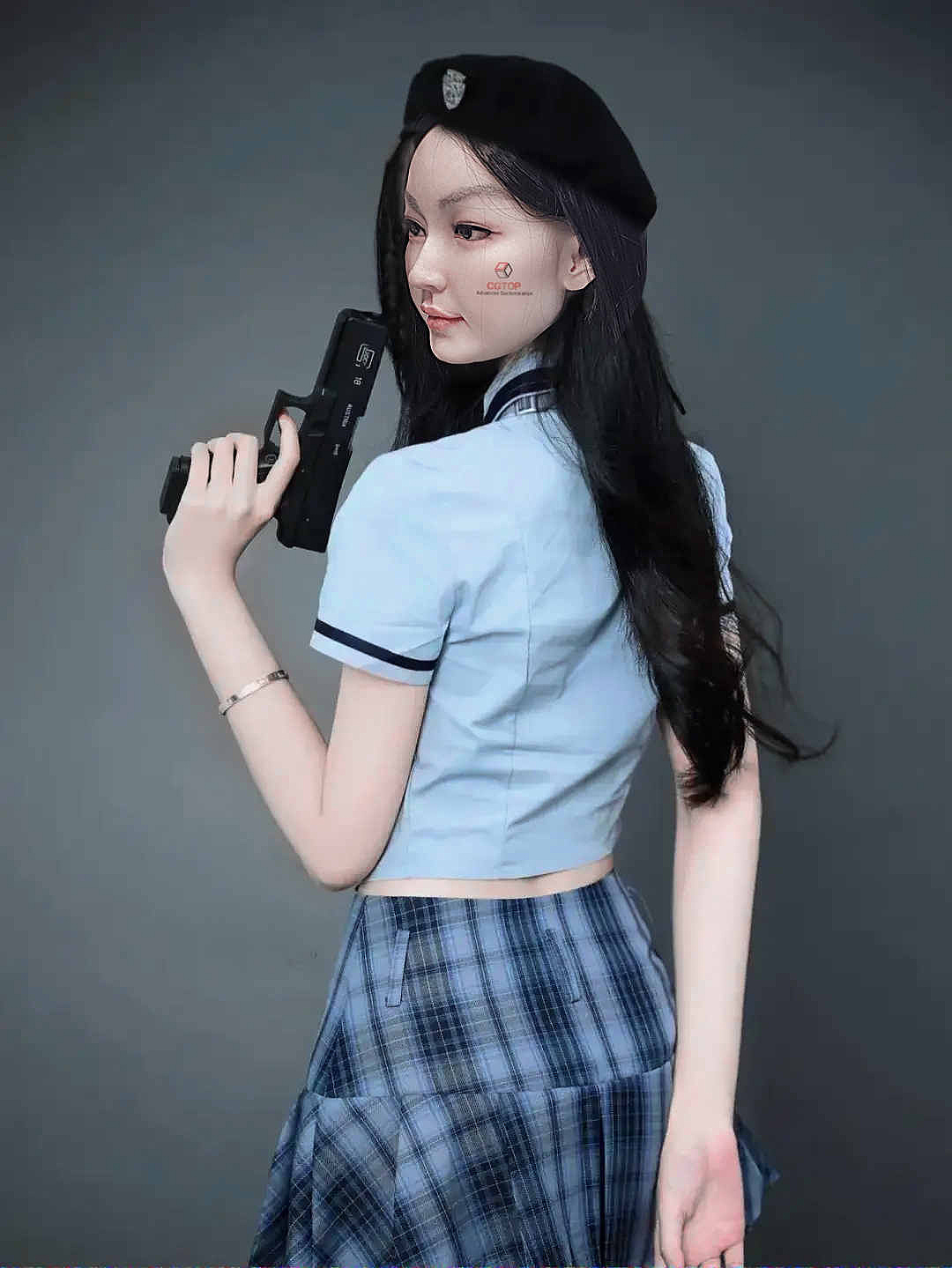 韩国jzn1:1高仿人体硅胶蜡像|手工艺|手办/模玩|天