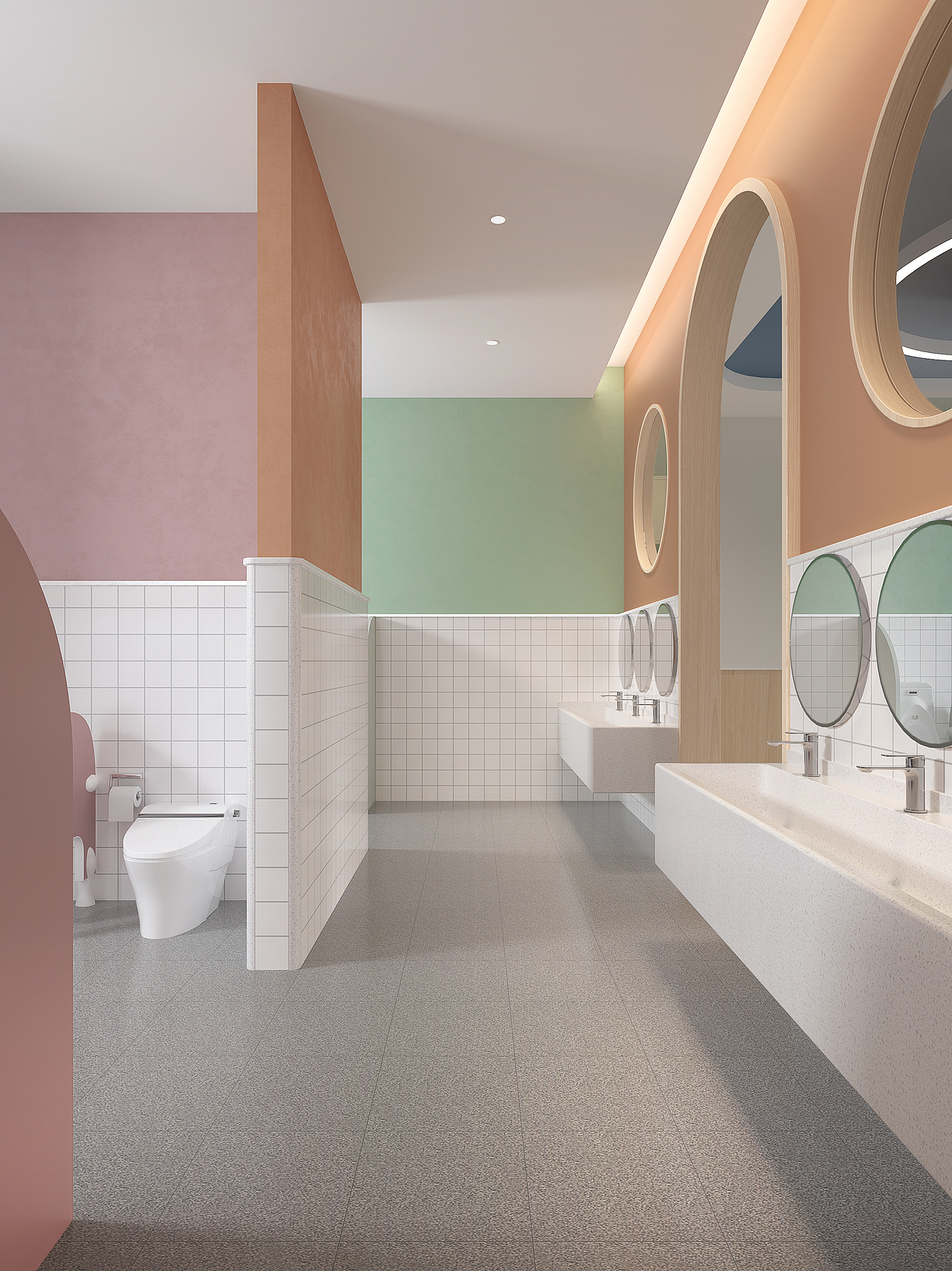 幼儿园空间设计（图ZMjkyNzgzODQ0） - 其他空间 - 站酷设计师____HANABI原创素材 - 站酷ZCOOL