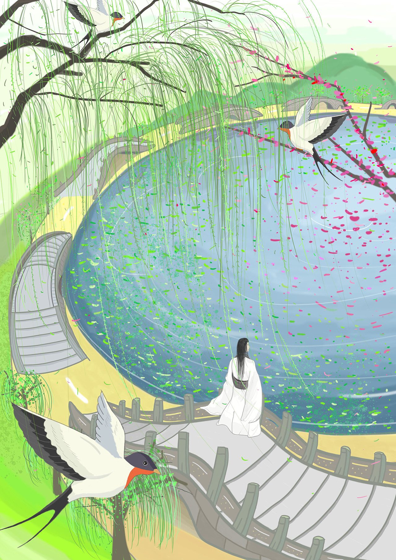 梦寻西湖（图ZMjE2NDA0Mzgw） - 创作习作 - 站酷设计师筱拽原创素材 - 站酷ZCOOL