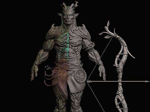 射手（个人主页-ZNDIwNjU1NTY=） - 人物/生物 - 站酷设计师罗家荣原创素材 - 站酷ZCOOL