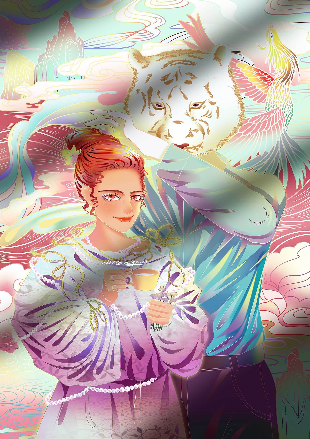 2021/年度总结（图ZMjgzNDg4MTAw） - 商业插画 - 站酷设计师翁识檐原创素材 - 站酷ZCOOL