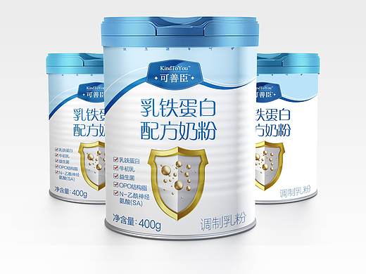 奶粉包装设计 罐装食品包装