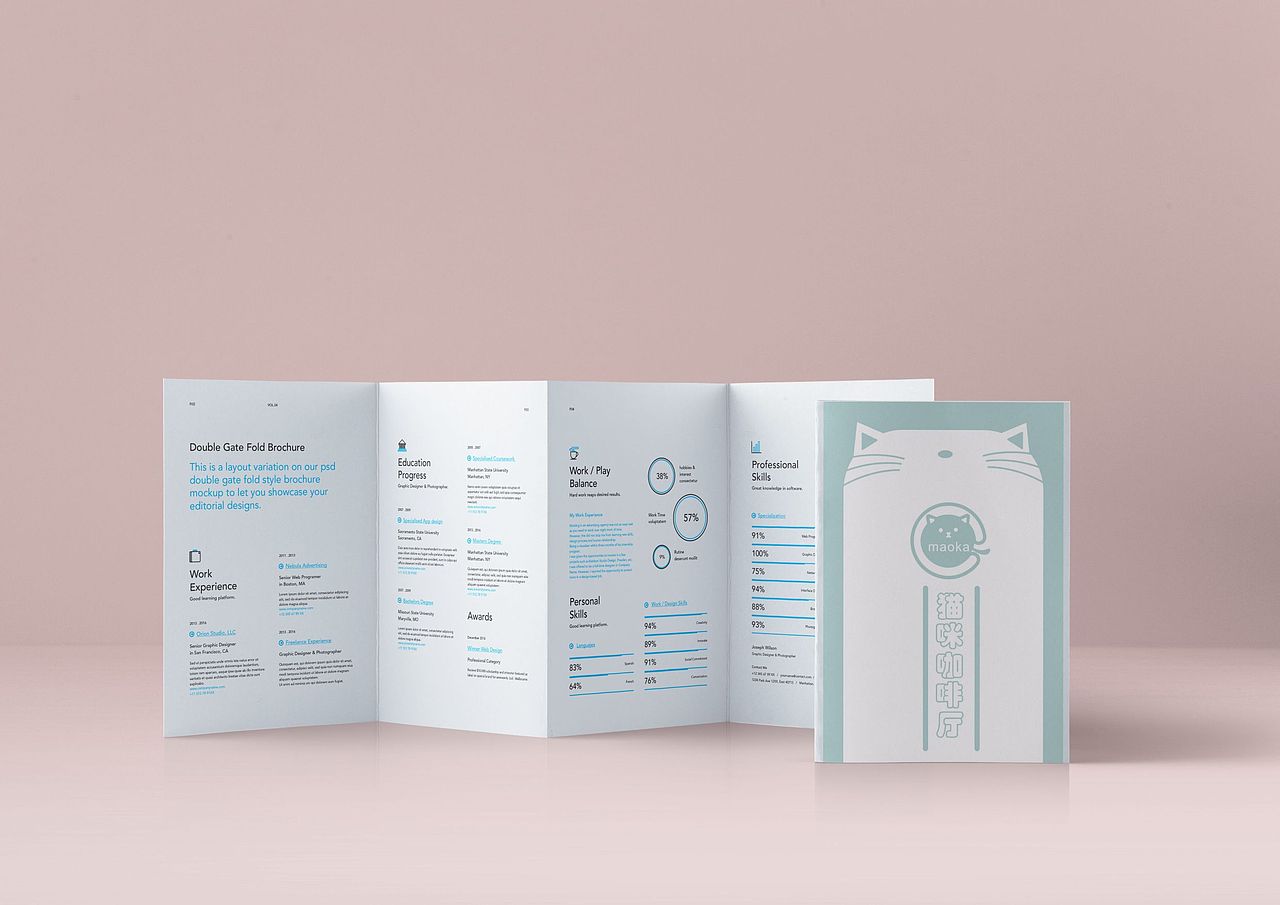 猫咪咖啡厅vi手册