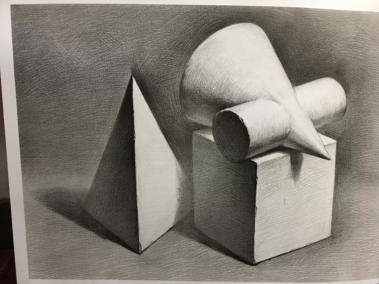 三个素描作品|纯艺术|绘画|谦谦2019_临摹作品-站酷zcool