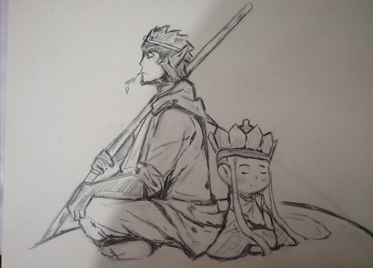 手绘练习（图ZMjMwNTY1MjUy） - 艺术插画 - 站酷设计师半山云原创素材 - 站酷ZCOOL