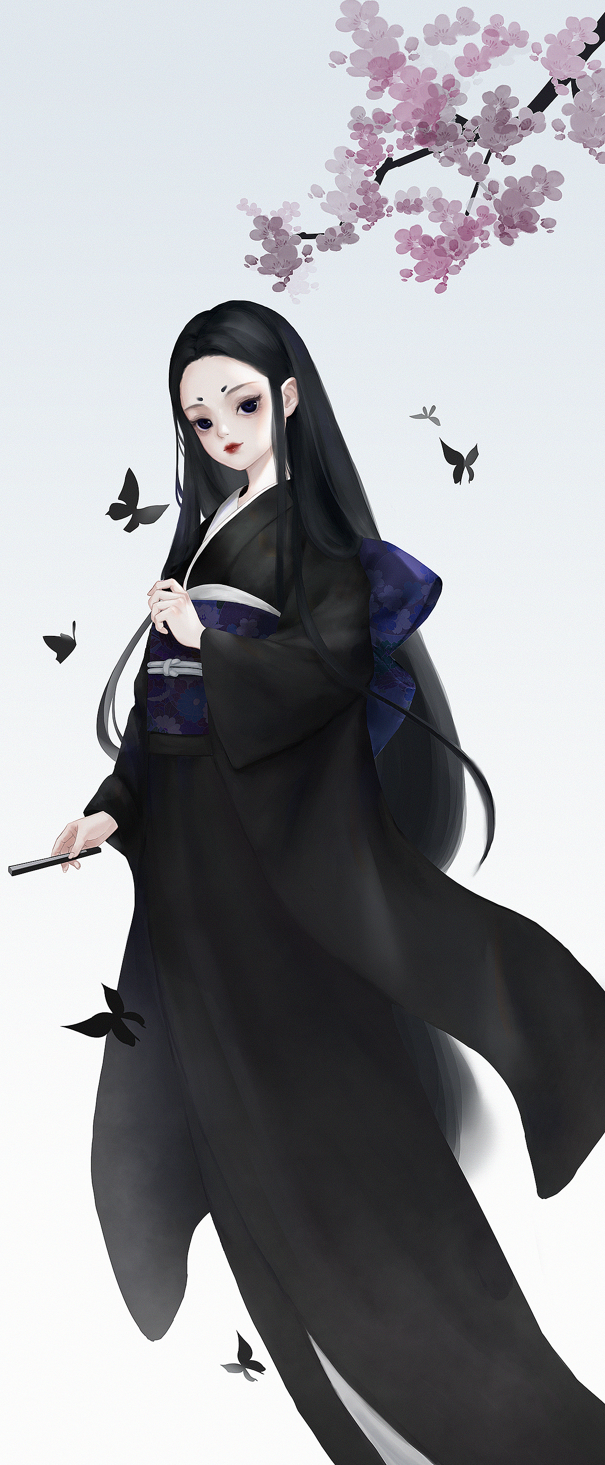 蝴蝶少女（图ZMjQwMTU3MzM2） - 创作习作 - 站酷设计师画画的矮星原创素材 - 站酷ZCOOL
