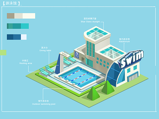 場(chǎng)景設(shè)計(jì)插畫(huà)（個(gè)人主頁(yè)-ZMjQwMjIzNTI=） - 概念設(shè)定 - 站酷設(shè)計(jì)師畫(huà)畫(huà)的豆豆原創(chuàng)素材 - 站酷ZCOOL