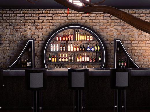 【3D场景设计】Bar·  林