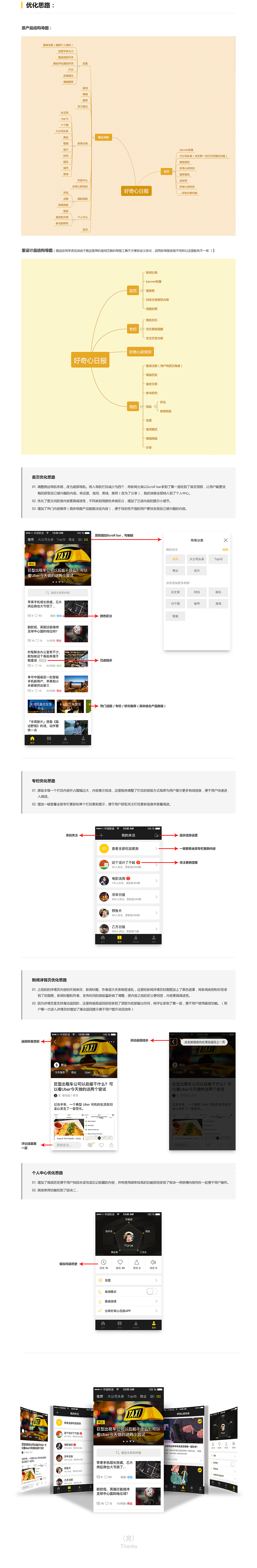 好奇心日报Redesign for APP(图ZNTQ2MDA1ODQ=) - APP界面 - 站酷设计师Force94原创素材 - 站酷ZCOOL
