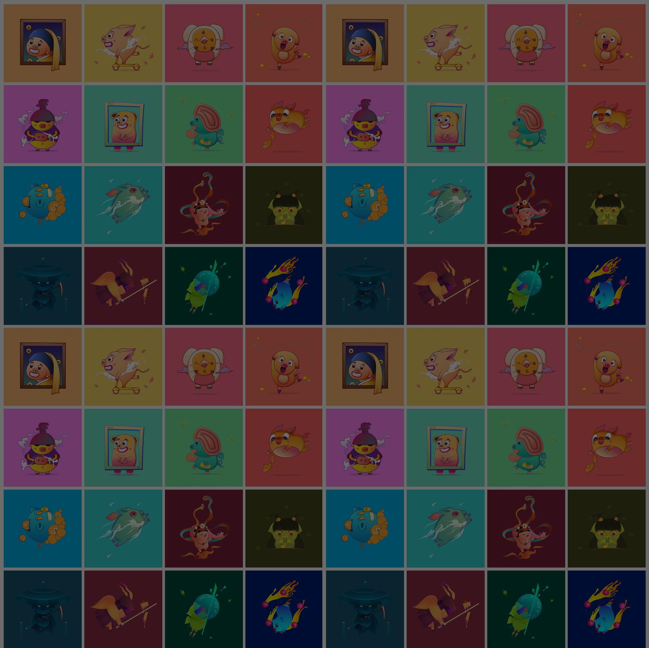 春日青一的个人主页（背景预览） - 主页背景设置 - 站酷设计师春日青一原创素材 - 站酷ZCOOL