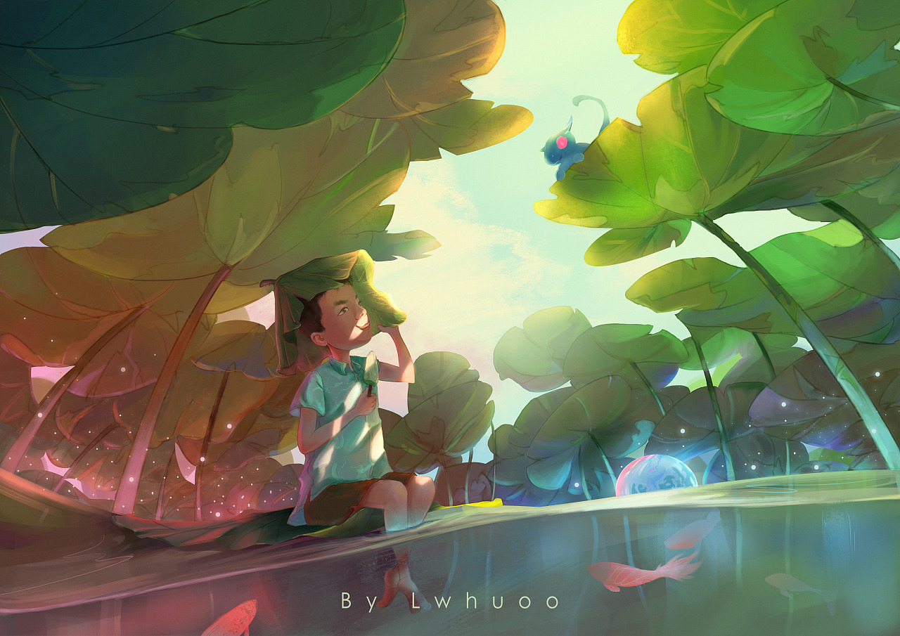 2018-摸鱼总结（图ZMTQwNDQ3Nzk2） - 创作习作 - 站酷设计师闲梨Lwhuoo原创素材 - 站酷ZCOOL