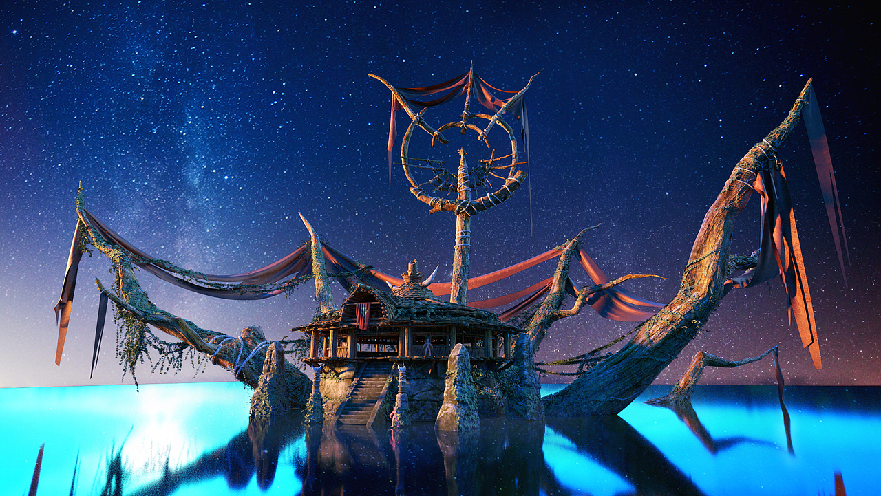 神庙（图ZODgyNTg5MTI=） - 场景 - 站酷设计师必安小七原创素材 - 站酷ZCOOL