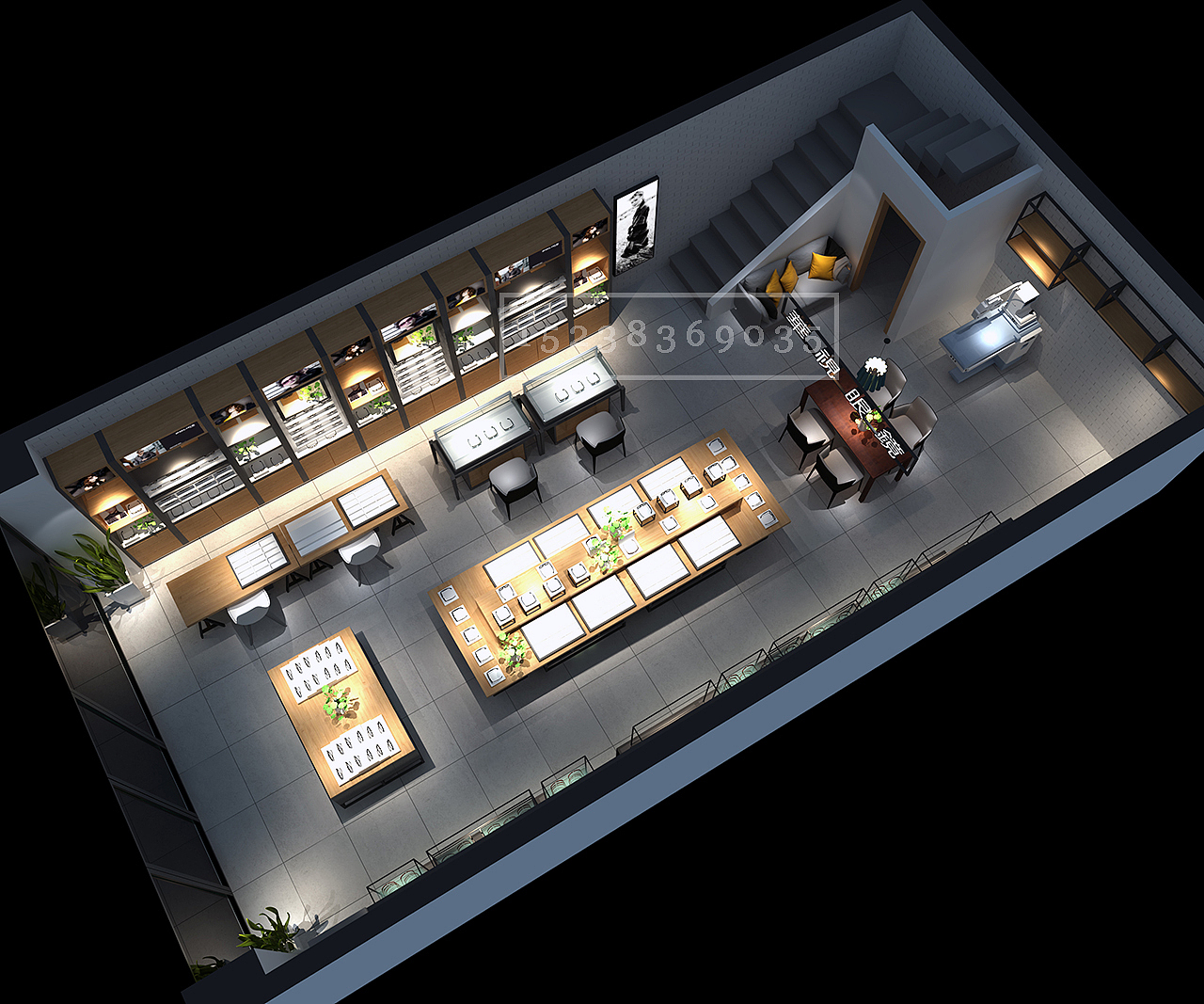 眼镜店方案展示（图ZMjAzNjQxNDY0） - 展陈设计 - 站酷设计师jdfei原创素材 - 站酷ZCOOL