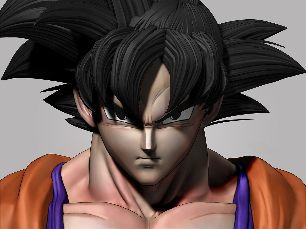 龍珠同人-孫悟空（圖ZMjAzODA0OTUy） - 人物/生物 - 站酷設(shè)計(jì)師NengMao_LL原創(chuàng)素材 - 站酷ZCOOL