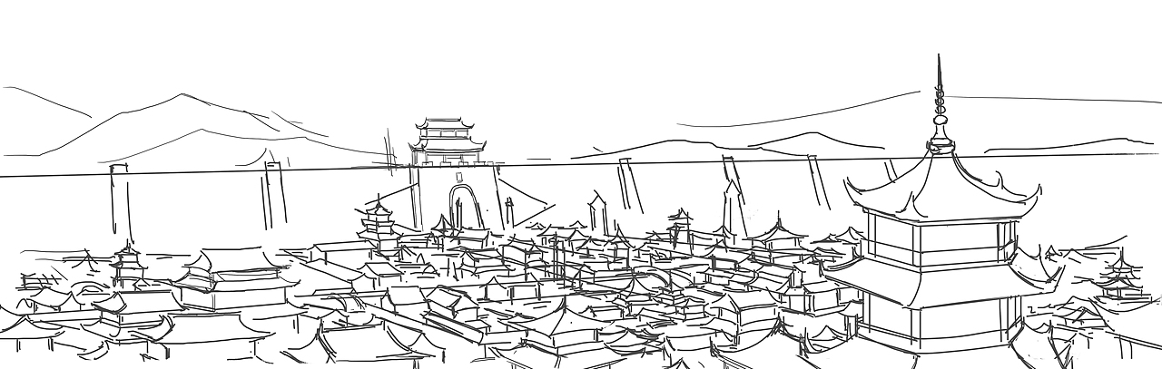 开始学习场景原画