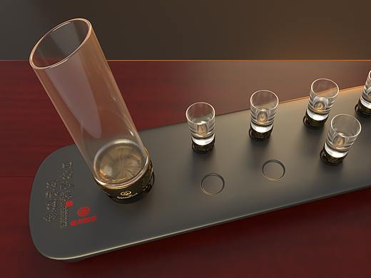 白酒酒具设计-一言九鼎