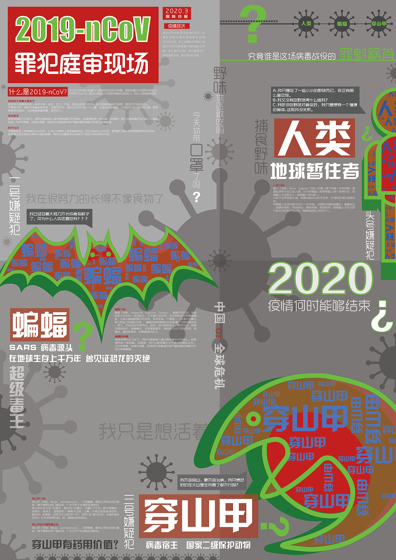 疫情海报（图ZMjEwMDM5ODgw） - 海报 - 站酷设计师路过的熊品牌设计原创素材 - 站酷ZCOOL