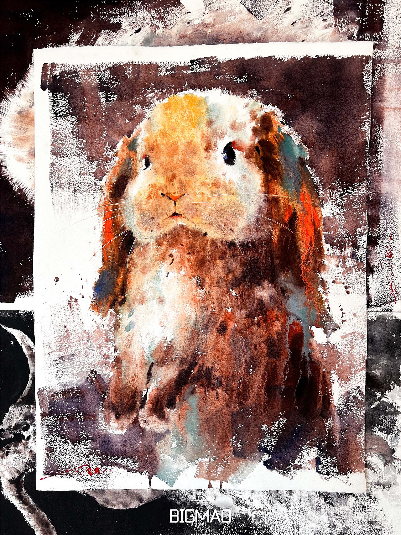 大猫水彩-十二生肖（2022）（图ZMjg1MjM1NjIw） - 绘画 - 站酷设计师大猫爱看鱼原创素材 - 站酷ZCOOL