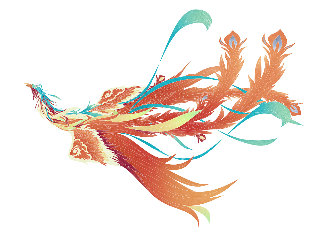 凤兮归来兮|插画|商业插画|墨白要努力画画x - 原创作品 - 站酷