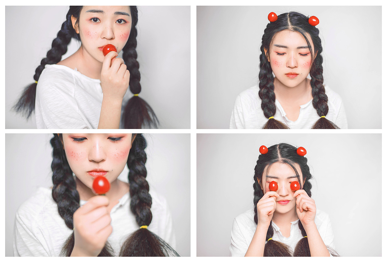 我与蔬菜的美好时光（图ZNDY4MjMzMDg=） - 人像摄影 - 站酷设计师冰箱里的大象ps原创素材 - 站酷ZCOOL