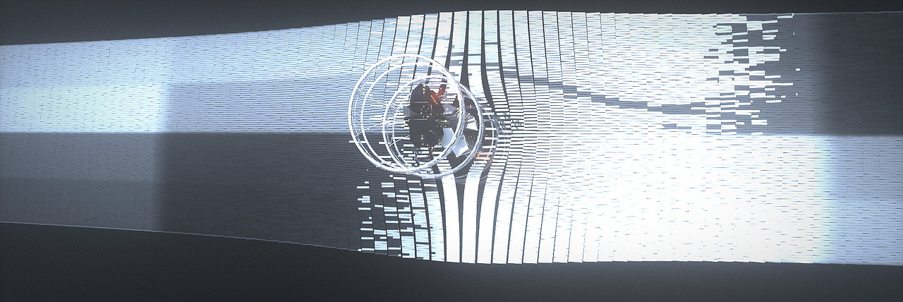 Space power station concept design