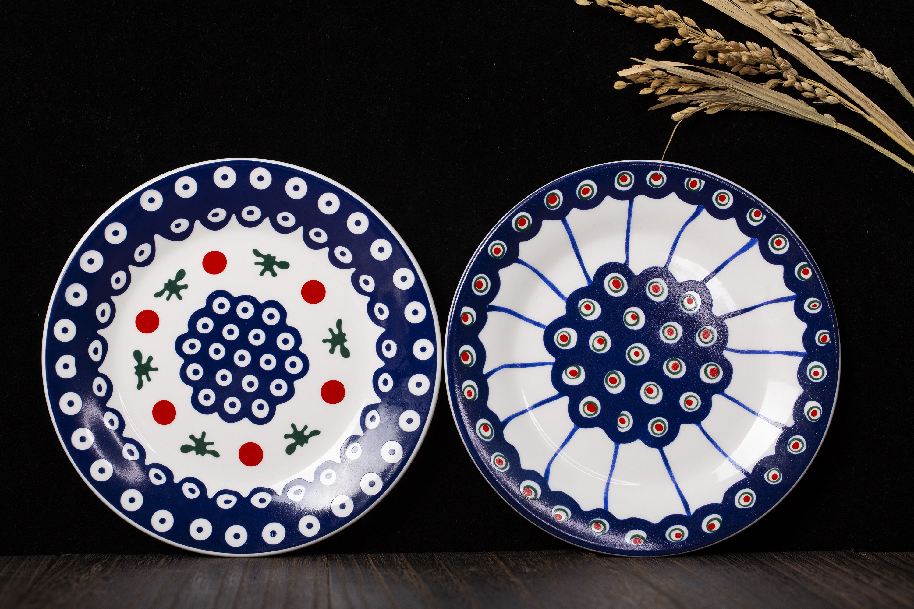 波兰手绘陶瓷餐具