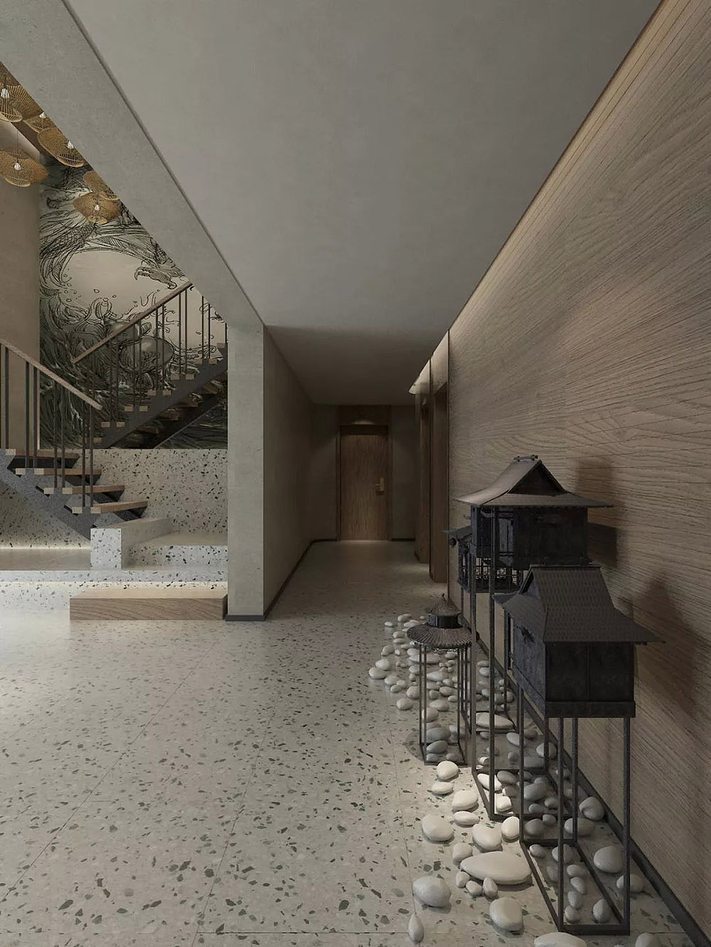 贵里听海-民宿酒店餐厅空间设计