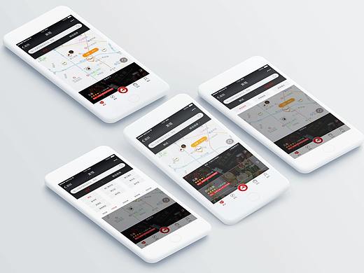 美食小程序-黑色版（个人主页-ZMzgyNTYwNDQ=） - APP界面 - 站酷设计师画插画的_君君原创素材 - 站酷ZCOOL