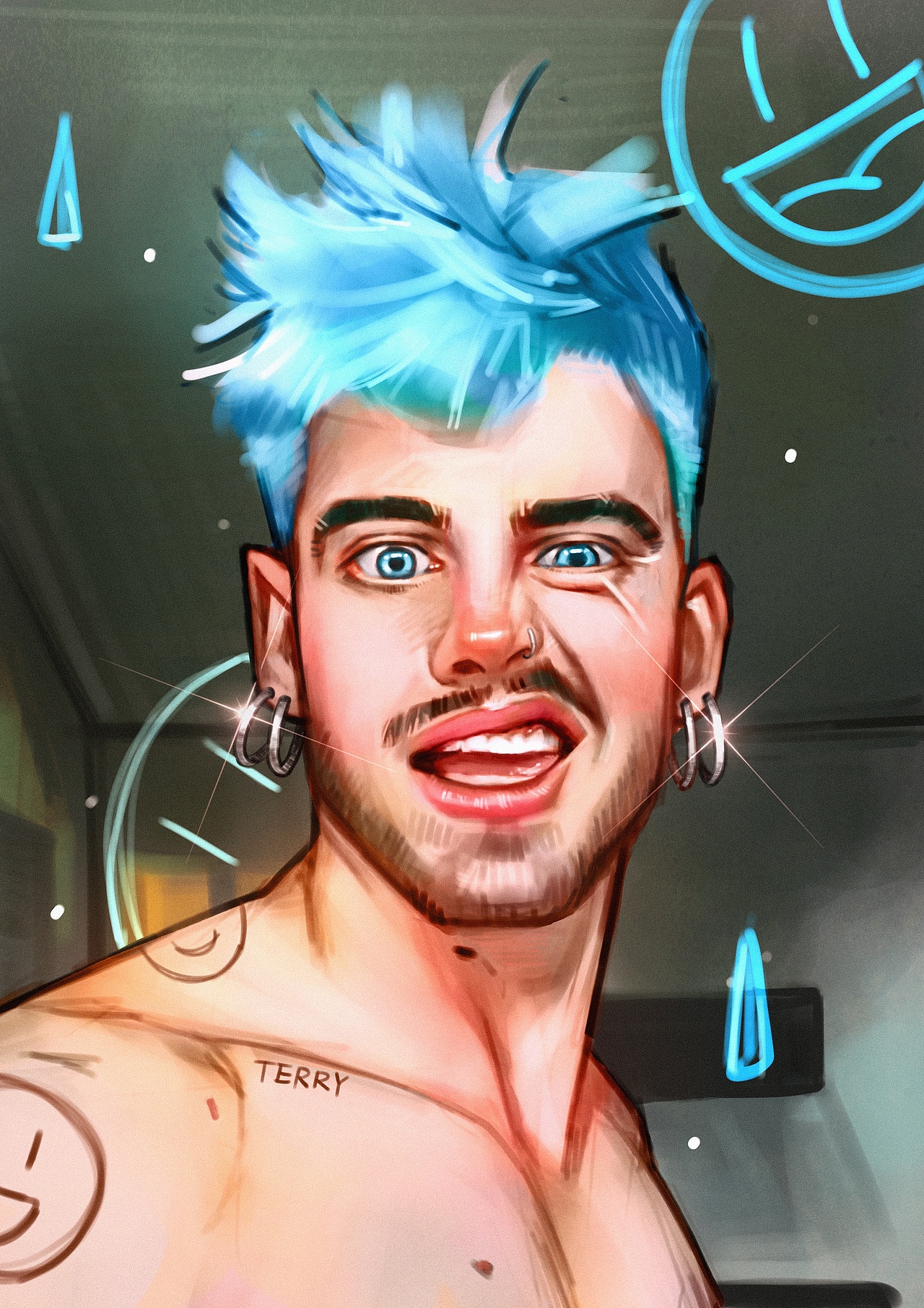 【人像绘制】欧美风