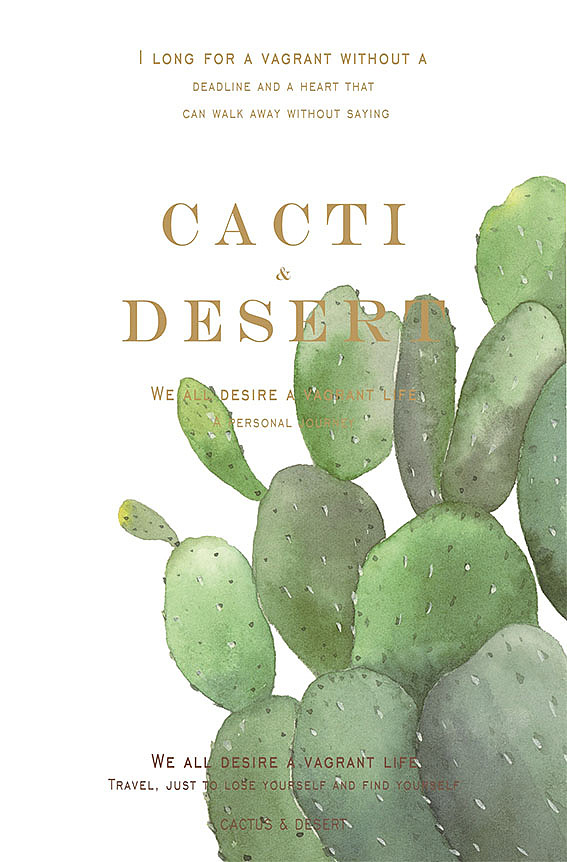 小清新水彩仙人掌 明信片多图（图ZMTI4NjgwODU2） - 商业插画 - 站酷设计师弯总还是不会画猫原创素材 - 站酷ZCOOL