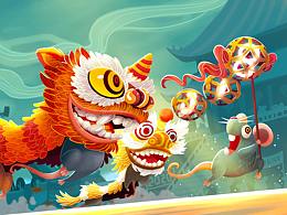 新春微景观（概念设计）