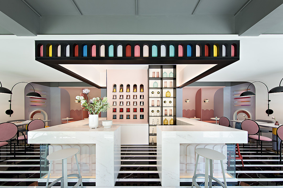 多彩咖啡馆  元禾大千软装设计团队