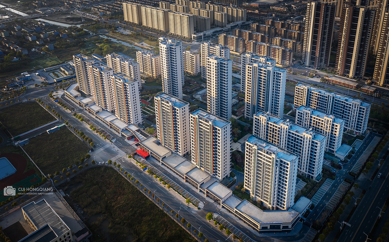 住宅地产大区建筑摄影 | 宁波绿地铭庐公馆