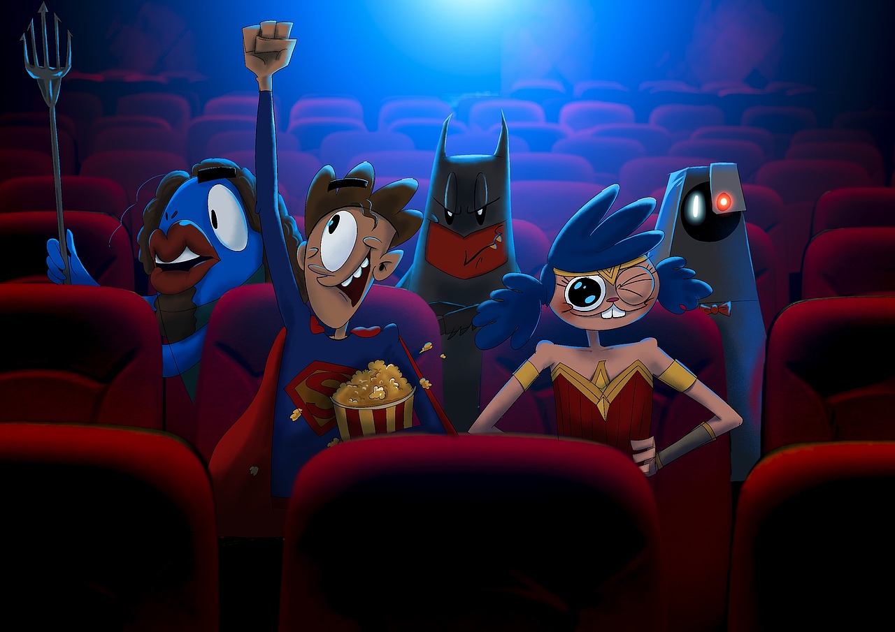 聚会日（图ZMjU1OTMyMzgw） - 绘本 - 站酷设计师hello曹先生原创素材 - 站酷ZCOOL