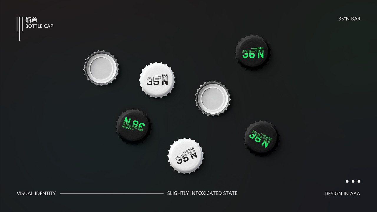35°N BAR 酒吧品牌设计（图ZMjYxNzA3OTE2） - 品牌 - 站酷设计师昊天HT原创素材 - 站酷ZCOOL