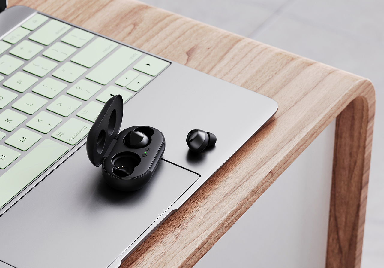 十月练习 - 蓝牙耳机（图ZMjc2MDc5Mjky） - 产品 - 站酷设计师盒兰豆原创素材 - 站酷ZCOOL