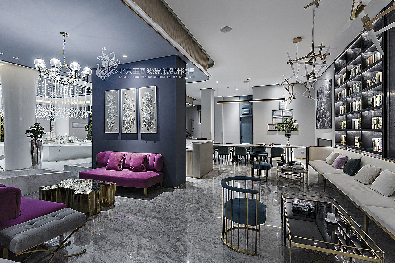 高端售楼处设计 阳光巴黎售楼处设计