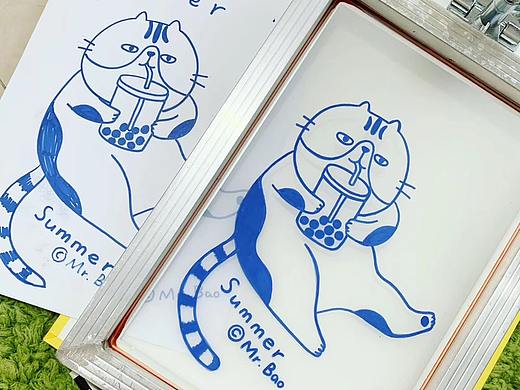 丝网印刷 | 猫